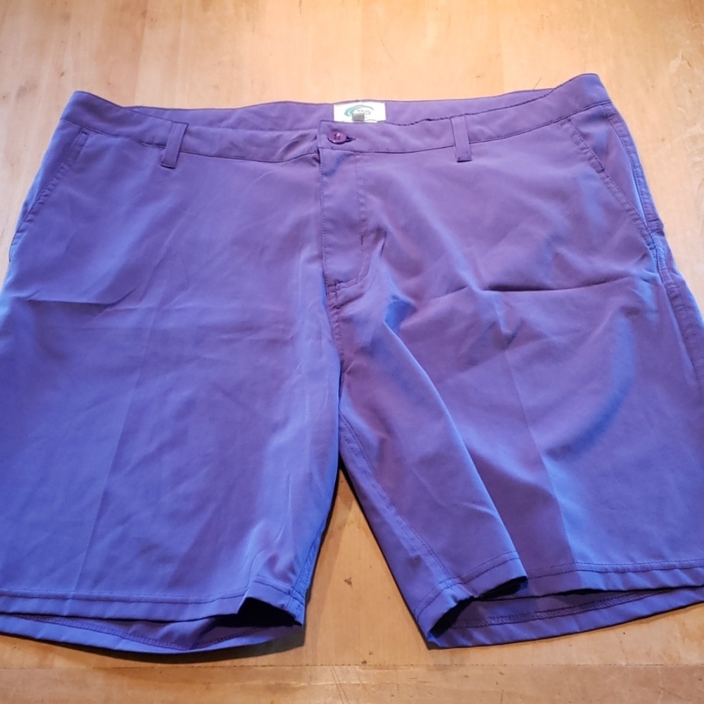 Teal Cove Purple Golf Shorts sz 36